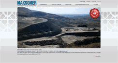 Desktop Screenshot of maksomer.com